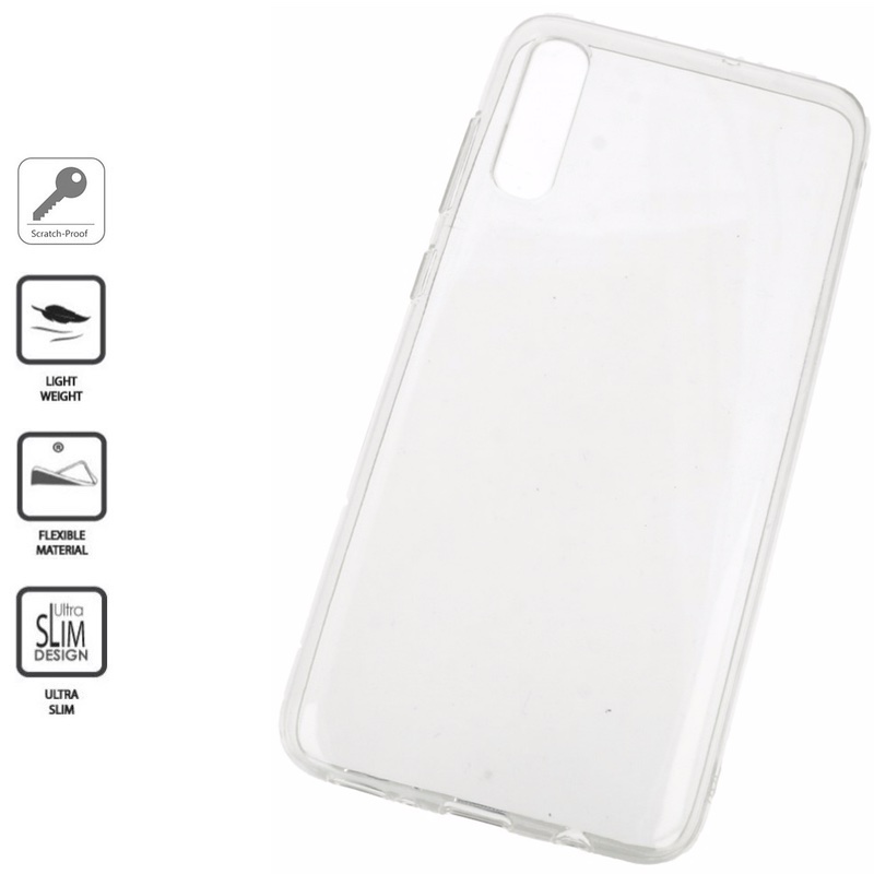 Silikoninis dėkliukas 1.0 mm. storio - permatomas (GALAXY A70) Silikoninis dėkliukas 1.0 mm. storio - permatomas (GALAXY A70)